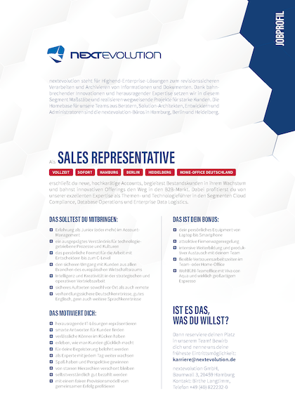Sales Representative